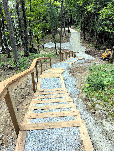 Lakeside Timber Stairway & Shoreline Access